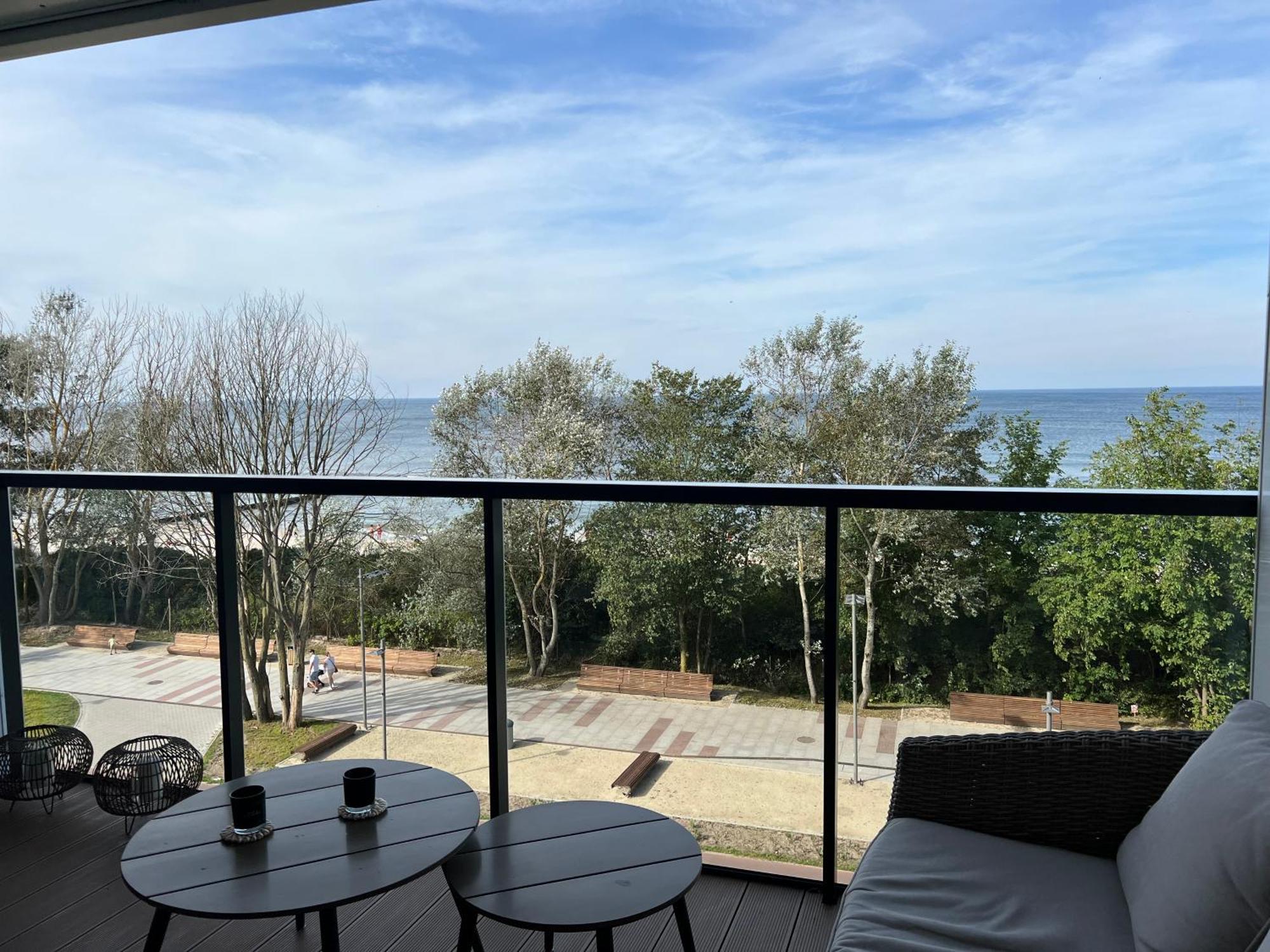 Seaside Park Apartamenty Prywatne Z Widokiem Na Morze 科沃布热格 外观 照片