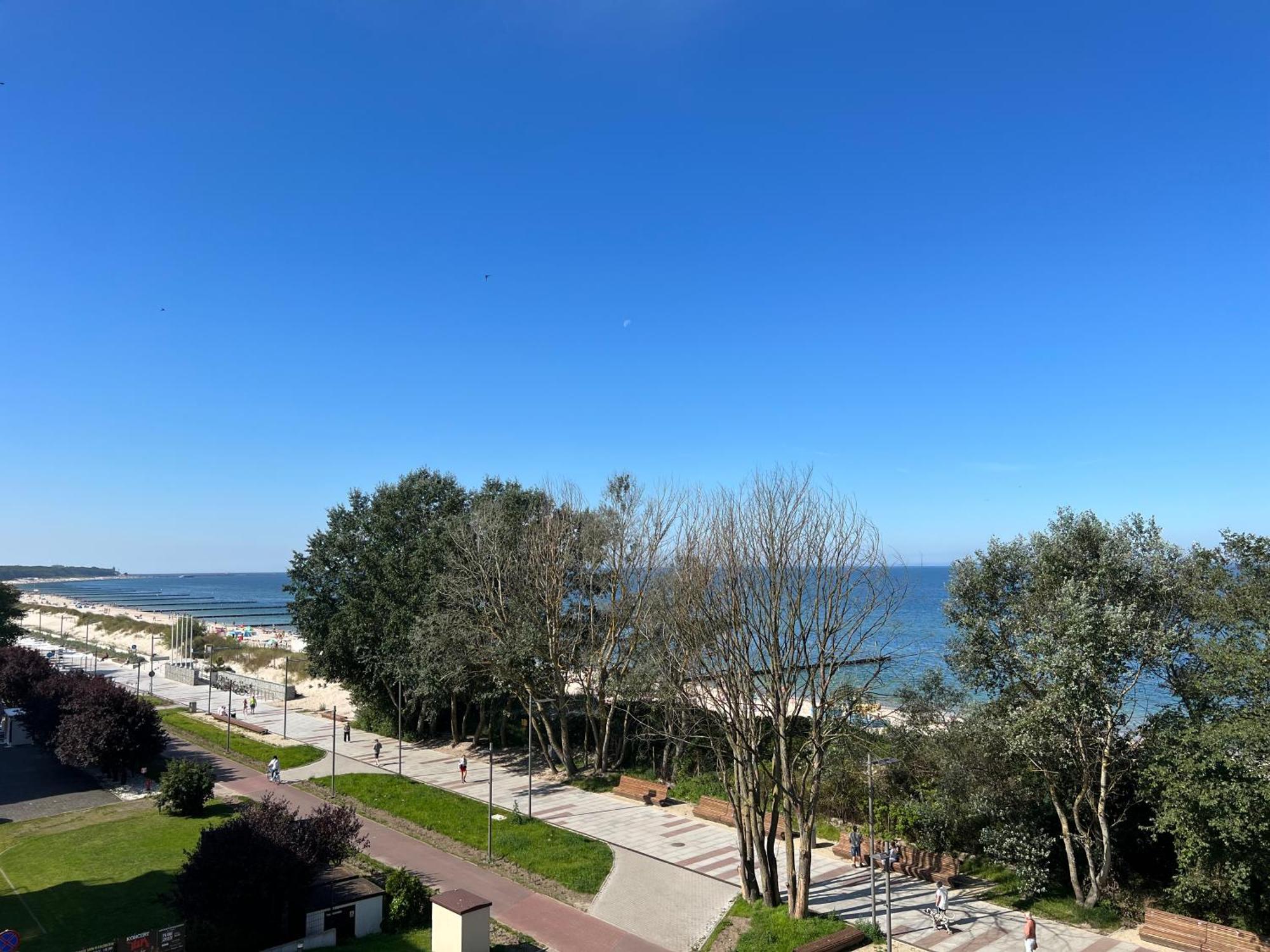 Seaside Park Apartamenty Prywatne Z Widokiem Na Morze 科沃布热格 外观 照片